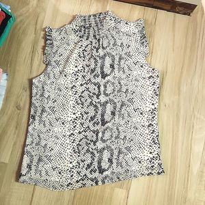 Jcrew sleeveless blouse